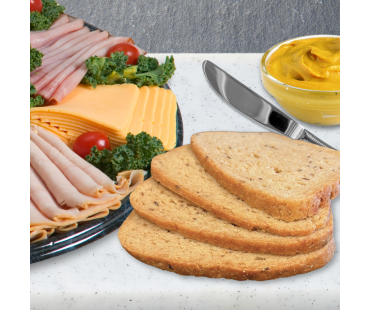 Low Carb Rye Bread - 12 Regular or 24 Thin Slices Per Loaf - Fresh Baked